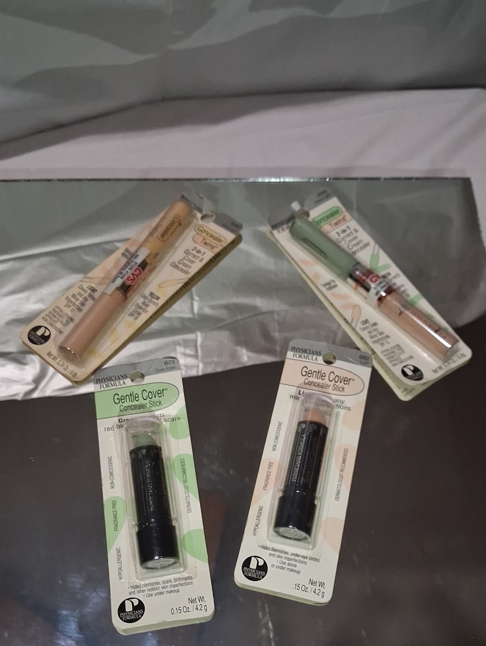 ✨ Lot of 4: Discontinued Vintage Physicians Formula Concealer Sticks ✨